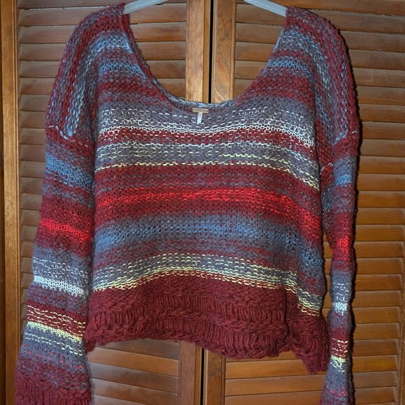 Free People cropped sweater - Picture 1 of 2